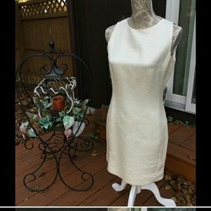 Retro 90s Sheath Dress by Louis Féraud